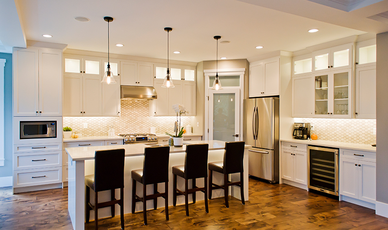 basement suite kitchen