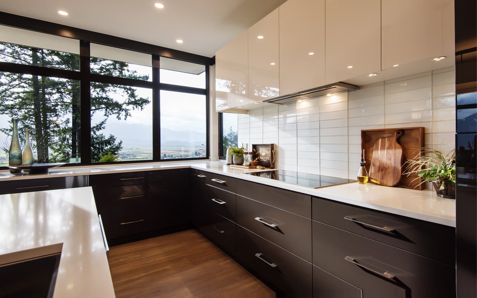 Hardwood Flooring in Kitchen