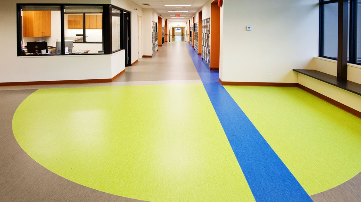 Vinyl Flooring for School