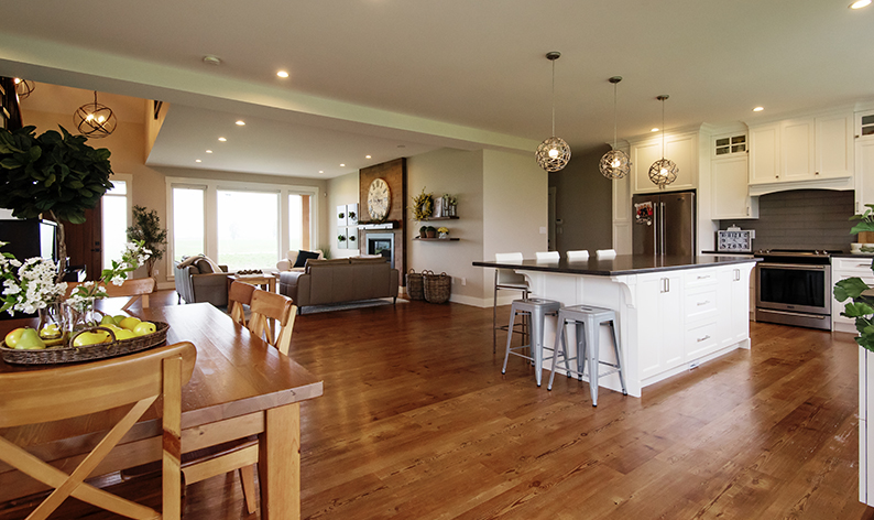 laminate flooring in kitchen